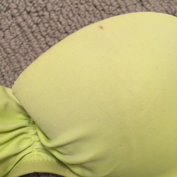 Victoria's Secret yellow bandeau bra top bikini - Picture 3 of 3